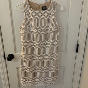Vince Camuto White Lace Dress
